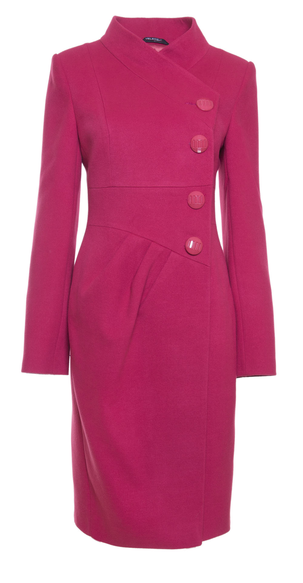 Пальто из шерсти, цвет: Красный - купить за 13000 в магазине - Гипермаркет меха