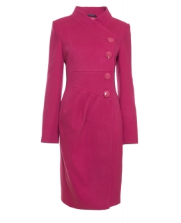 Пальто из шерсти, цвет: Красный - купить за 13000 в магазине - Гипермаркет меха