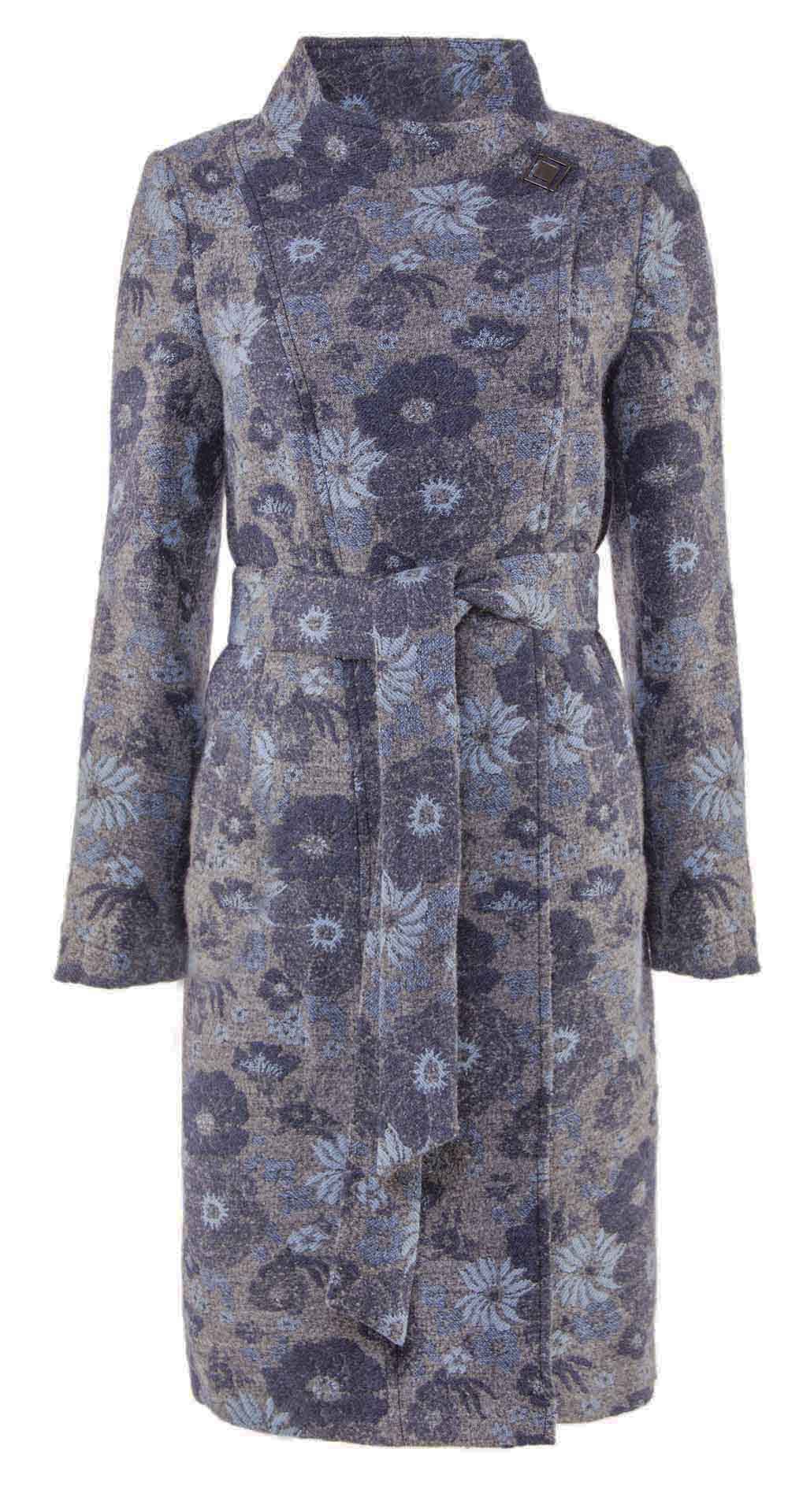 Пальто из шерсти, цвет: Серый - купить за 8000 в магазине - Гипермаркет меха