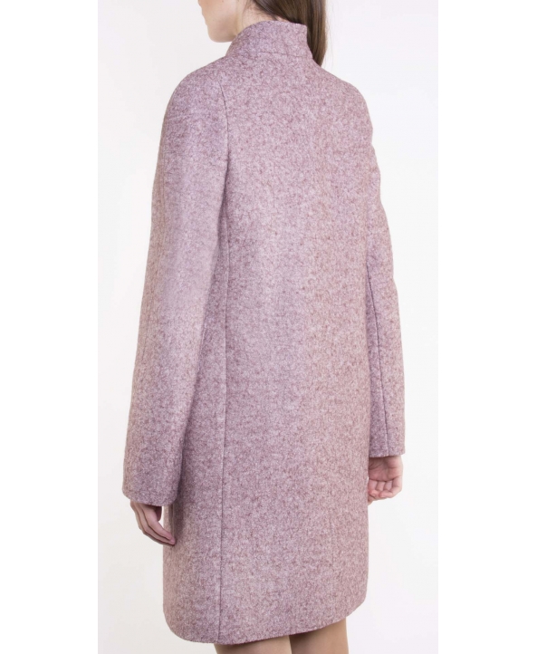 Пальто из шерсти, цвет: Коричневый меланж - купить за 14000 в магазине - Гипермаркет меха
