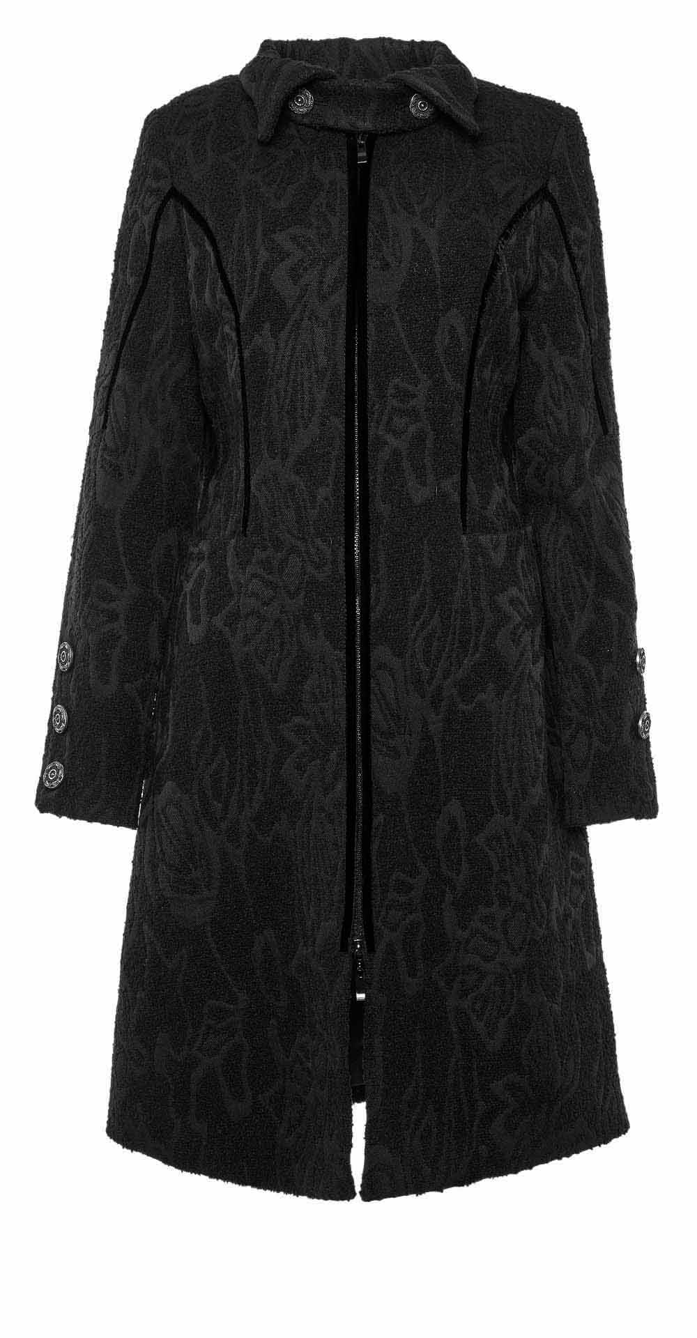 Пальто из текстиля, цвет: Чёрный - купить за 4000 в магазине - Гипермаркет меха